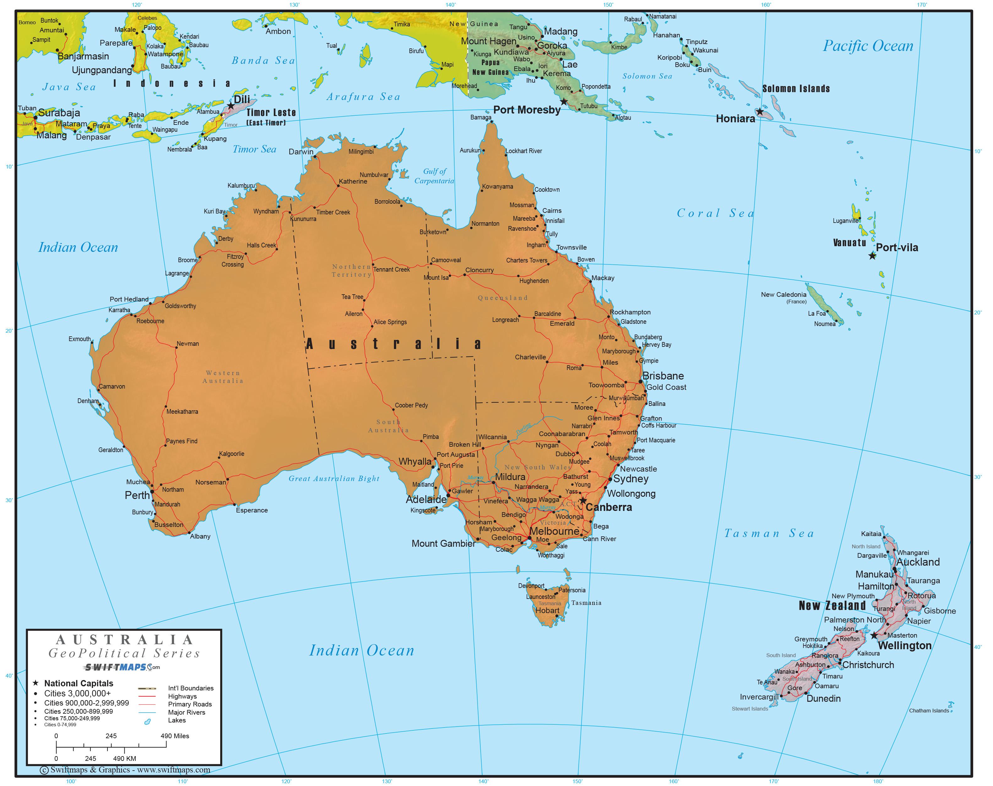 Материк австралия на карте мира фото